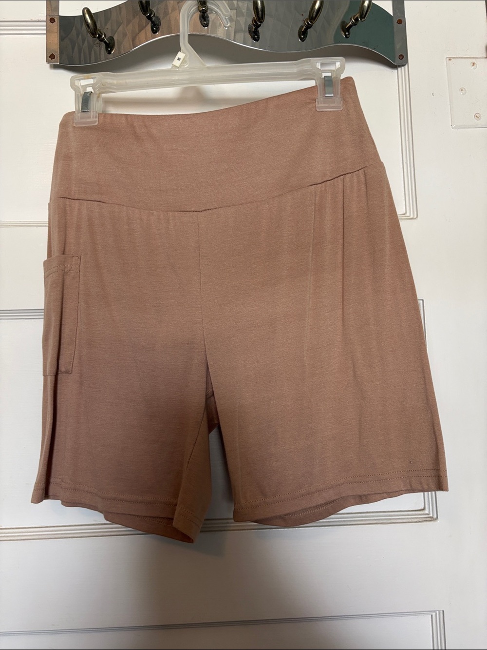 Pretty Garden Women's Knit Tank Top & Shorts Set in Beige Size M - Picture 5 of 8